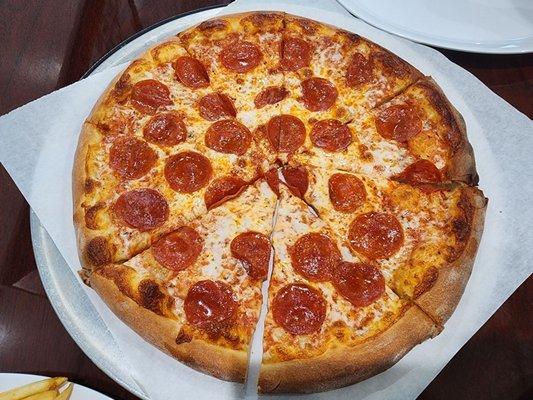 Pepperoni pizza