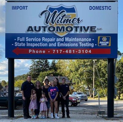 When you visit us we want you to become part of the Witmer Automotive Family! Feel confident when leaving your vehicle in our hands!