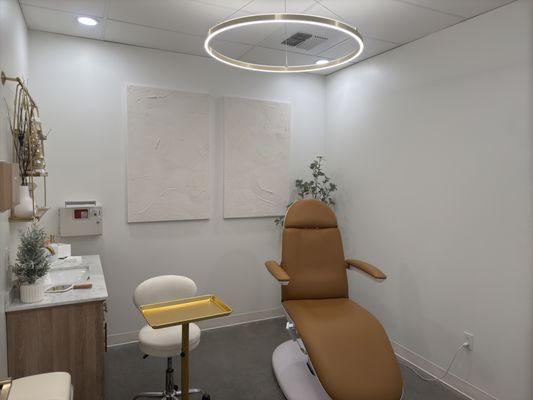 Treatment Room Derma Aesthetica Med Spa.