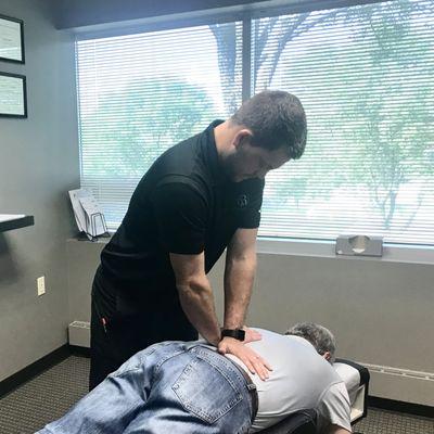 Spinal Manipulation to the lower back