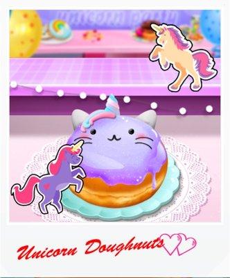 Unicorn Doughnuts