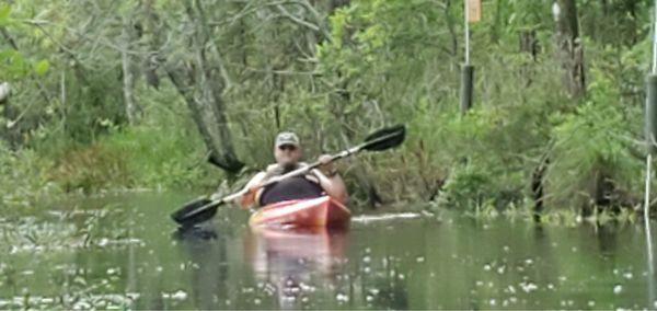 In the canal