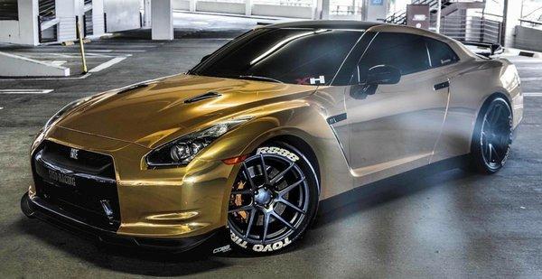 GOLD CHROME GTR