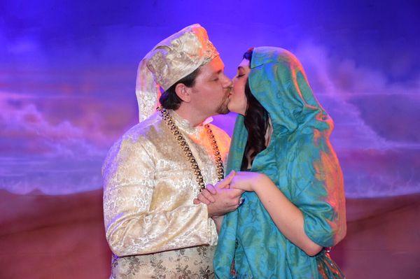 Take my hand, I'm a stranger in paradise!  Come see Kismet at the Moonlight Players - running until September 10th.