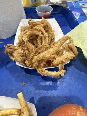 Hand-Battered Onion Rings