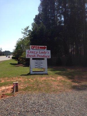 Sign on Six Forks Road