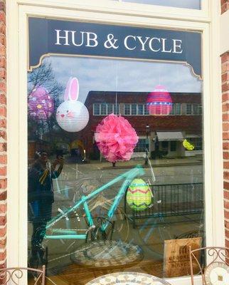 Easter window display 2020