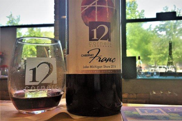 12 Corners Vineyards - one ounce sample pours.