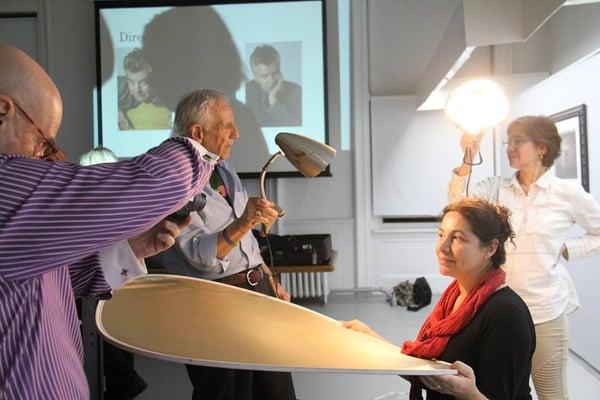 Portrait Class. Part of the RE:ARTISTE's workshop program at Soho Photo Gallery.