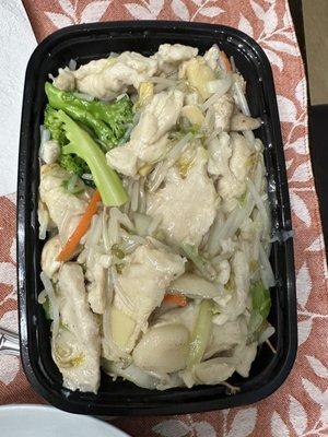 Chicken Pan Fried Noodles