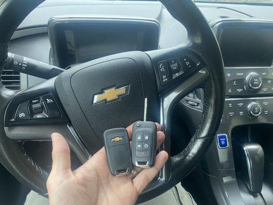 Chevy flip keys cut and program