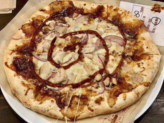 BBQ Chicken pizza