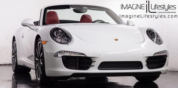 Porsche 911 Convertible Rental Car