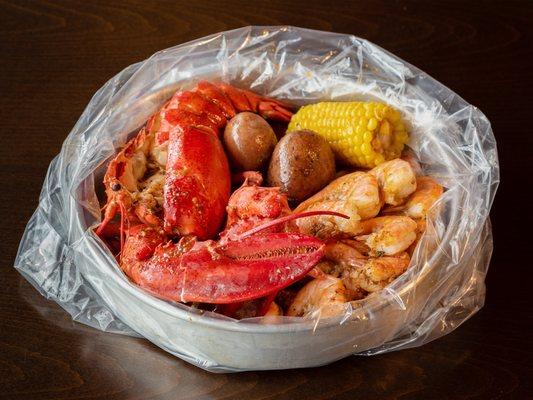 Lobster &Shrimp Head off Combo