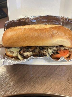 Cheesesteak Sandwich w/ no bell peppers