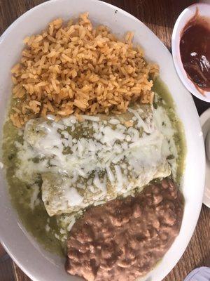 Verde enchiladas