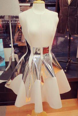 Mirror Dress. Design by LaQuan Smith.