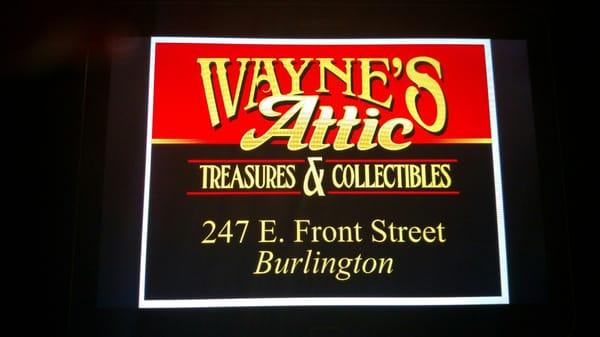 Shop for antiques and collectibles at Wayne's Attic.