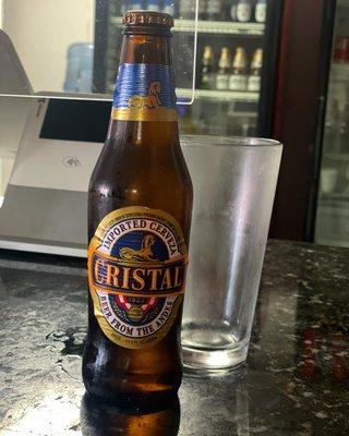 Cristal cerveza