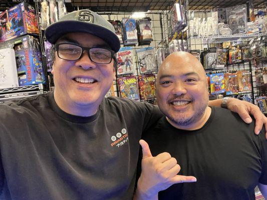 Ron owner of Unstoppable Toys & Comics is the best. Find him at Ninja XChange.