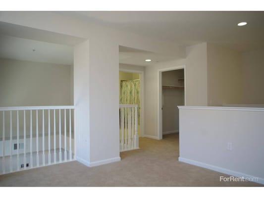 Upstairs Master bedroom, in 1122 sqft loft style home