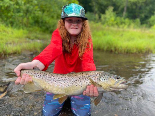 Awesome 20" Brown...thanks to BBFS and guide Matt Lough!