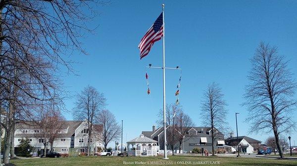 Boston Harbor Marina Bay Online Market Place in Quincy, Massachusetts.