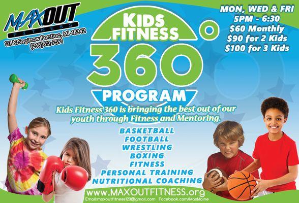 Kids programs that teaches all sports and exercises.