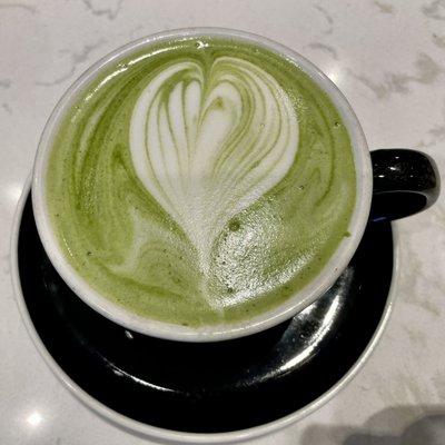 Cardamom Maple Matcha Latte