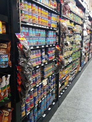 Fully stocked aisles