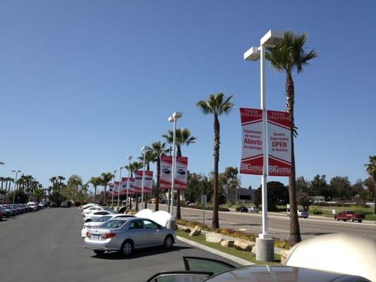 banners for toyota of chula vista