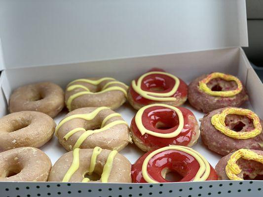 Assorted lemonade doughnuts!