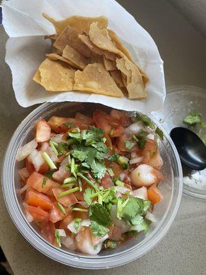 Shrimp ceviche