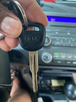 Kia key replacement