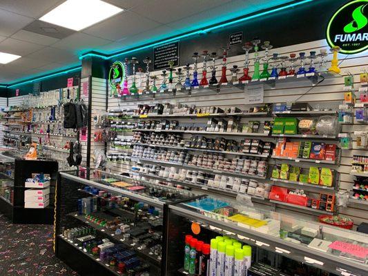 Pipes, CBD products, and more