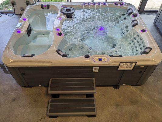 Hot Tub and Cold Plunge in one unit