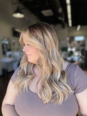 Chastine's amazing work on this Balayage!