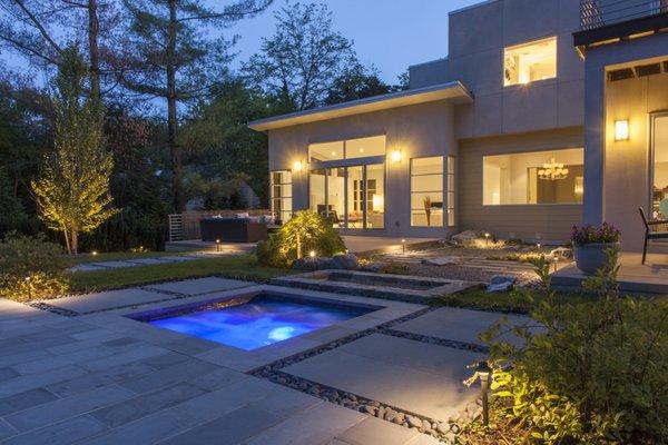 Award-winning landscape design project in Bethesda, MD