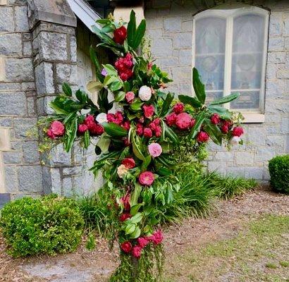 Blumenkreuz/ Easter Cross of Flowers