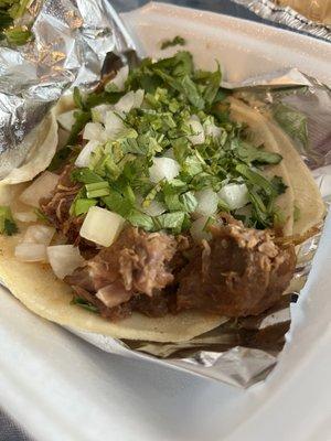 Single Street Taco carnitas