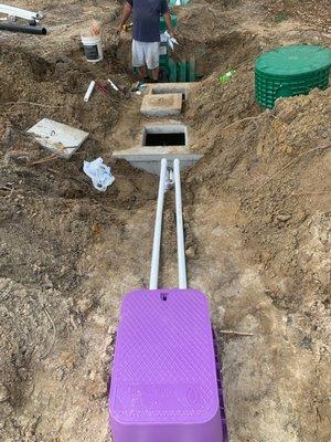 New Septic Tank system installation