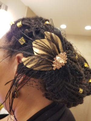 Wedding hair by Strictly Braids - Ninja