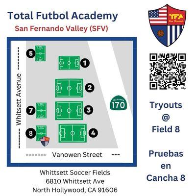 Boys soccer club, practices in LA Parks and local schools.  https://linktr.ee/tfasfv