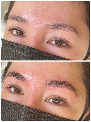 Brow lamination