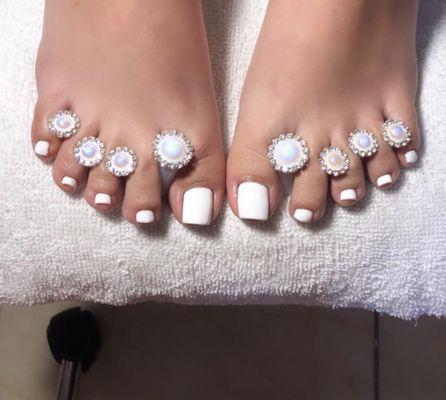 Gel pedicure