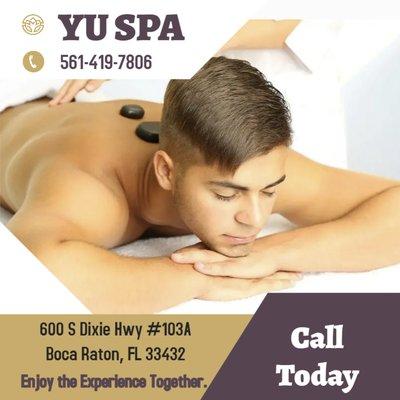 At YU SPA in Boca Raton, FL, we are dedicated to enhancing your health and rejuvenation through our professional services...