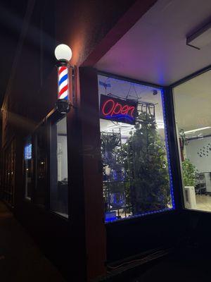 Our barber salon is open late! 

We are open from 11am-8pm!