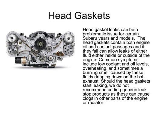 Subaru head gasket repair experts