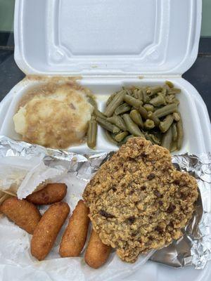 Hamburger Steak Meal