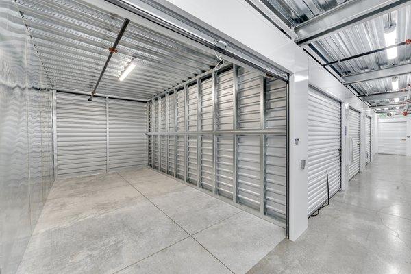 Wide range of storage units sizes